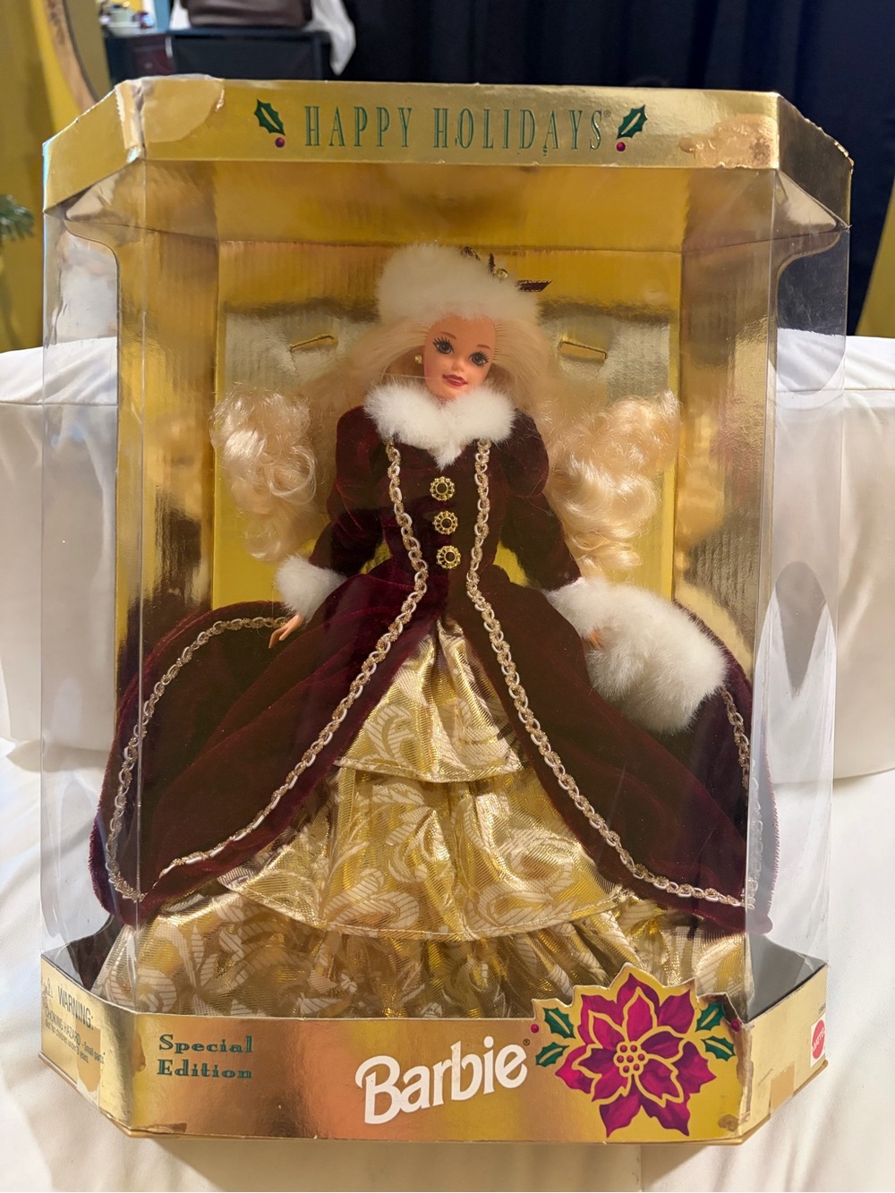 Vintage Mattel 1996 Barbie Happy Holidays Limited Edition